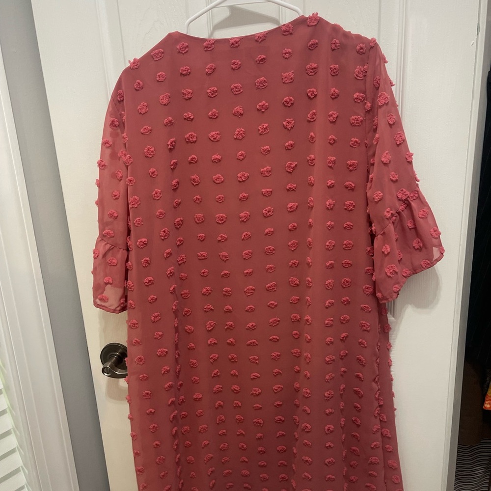 Fashian Collection Rose V-Neck Dress - Picture 8 of 10
